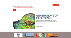 Desktop Screenshot of murchisonoil.com
